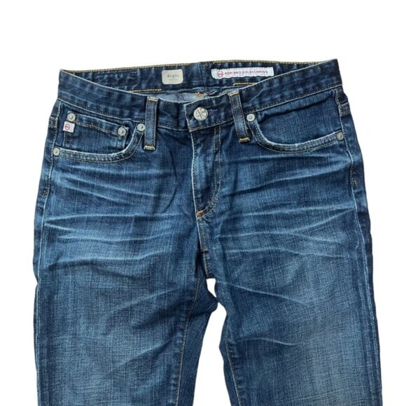 AG Adriano Goldschmied Angel Boot Cut Jeans Blue Size 26 - Picture 2 of 9